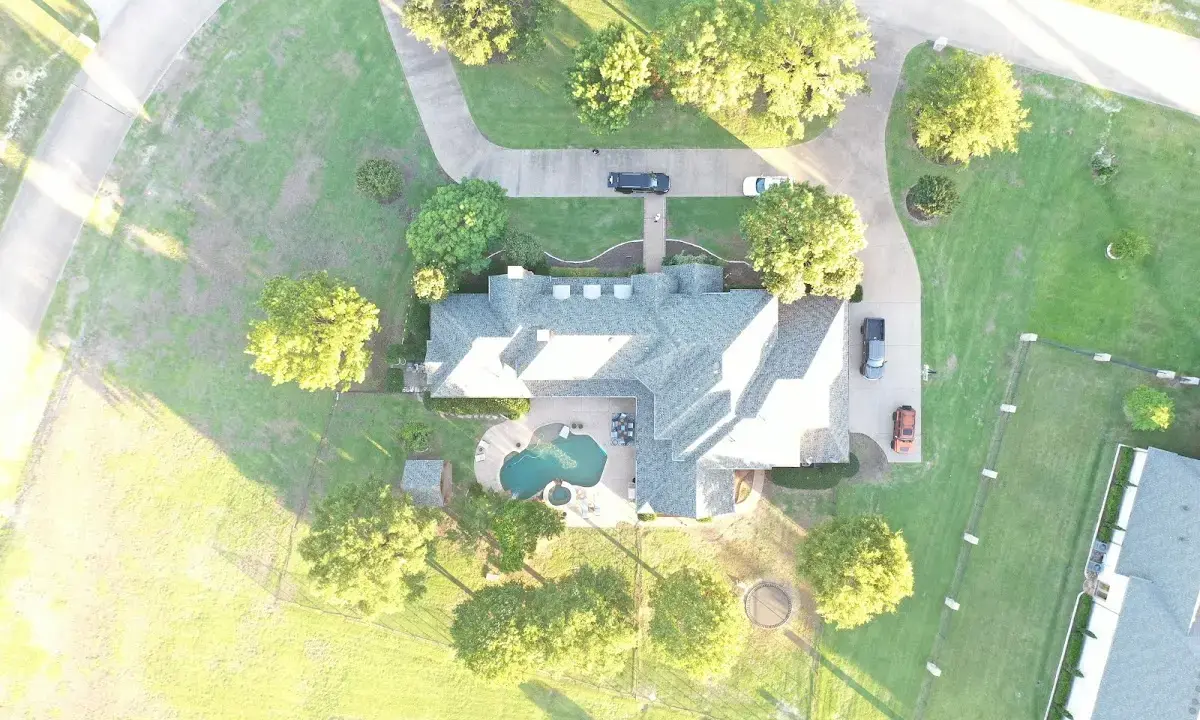 New shingle roof installation on a home in Chenango